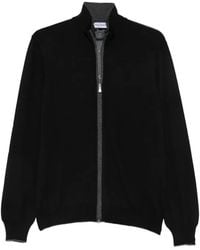 Gran Sasso - Zip-Up High-Neck Cardigan - Lyst
