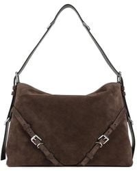Givenchy - Medium Voyou Buckle-Detail Shoulder Bag - Lyst