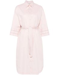 Peserico - Mittellanges Hemdkleid - Lyst