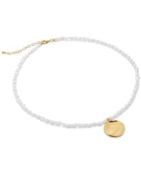 Monica Vinader - Capri Keshi Pearl Necklace - Lyst