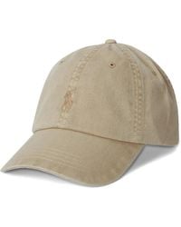 Polo Ralph Lauren - Casquette Teinte En Pièce À Logo Pony Brodé - Lyst