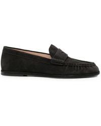 Stuart Weitzman - Leren Loafers - Lyst