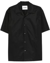 Jil Sander - Chemise Boutonnée À Manches Courtes - Lyst