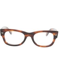 Ray-Ban - Mega Wayfarer Ii Tortoiseshell-Effect Square-Frame Glasses - Lyst