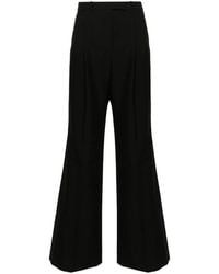 Givenchy - High-Waist Palazzo Trousers - Lyst