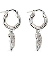Marni - Crystal-Embellished Hoop Earrings - Lyst