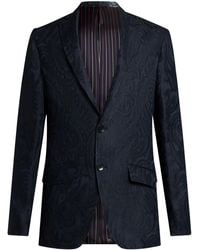 Etro - Paisley-Jacquard Blazer - Lyst