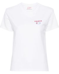 Mc2 Saint Barth - Emilie T-Shirt aus Bio-Baumwolle - Lyst