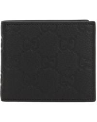 Gucci - 〔グッチ インプリント〕コインウォレット, ブラック, レザー - Lyst