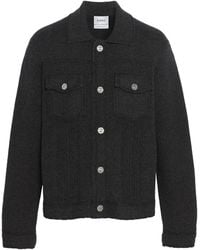 Barrie - Knitted Denim Jacket - Lyst