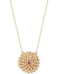 Officina Bernardi - 18Kt Medium Mimosa Ruby Necklace - Lyst