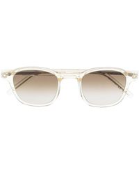Saint Laurent - Tortoiseshell Round-frame Sunglasses - Lyst