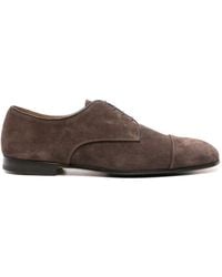 Doucal's - Lace-up Suede Derby Shoes - Lyst
