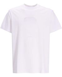 Karl Lagerfeld - K/ikonik-print Cotton T-shirt - Lyst