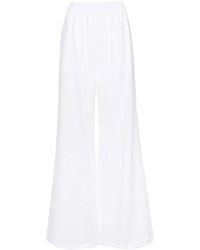 Fabiana Filippi - Wide-Leg Linen Trousers - Lyst
