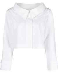 V:PM ATELIER - Yuna クロップド シャツ - Lyst