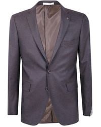 Tagliatore - Two-Button Wool Blazer - Lyst