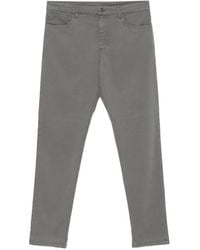 Canali - Pantalon À Cinq Poches Et Patch Logo - Lyst