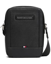 Tommy Hilfiger - Logo-Plaque Messenger Bag - Lyst