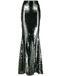 ‎Taller Marmo - Sequinned Maxi Skirt - Lyst