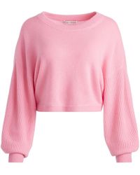 Alice + Olivia - Pull Posey à coupe crop - Lyst