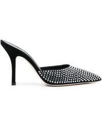 Paris Texas - 105mm Crystal-embellished Pointed Pumps - Lyst