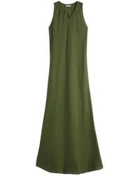 Aspesi - A-line Linen Dress - Lyst