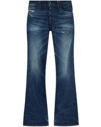 DIESEL - D-Backler Bootcut Jeans - Lyst