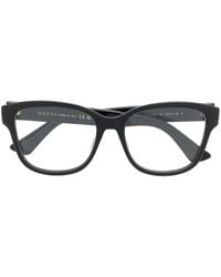 Gucci - Square-Frame Optical Glasses - Lyst