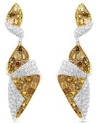 HYT Jewelry - Diamond Drop Earrings - Lyst