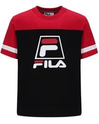 Fila - Damon Logo-Print T-Shirt - Lyst