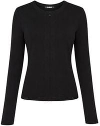 Club21 Collection - Zip-Up Jersey Cardigan - Lyst