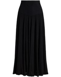 Ralph Lauren - Celia Ottoman Pleated Skirt - Lyst