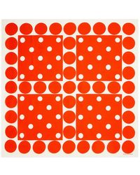 Dries Van Noten - Polka-Dot Square Scarf - Lyst
