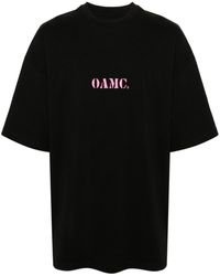 OAMC - Logo-print Cotton T-shirt - Lyst