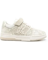 Amiri - Python-Embossed Ma Skyline Sneakers - Lyst