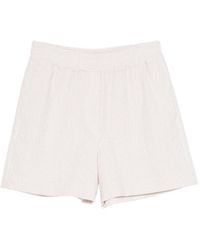 Paul Smith - Seersucker Striped Shorts - Lyst