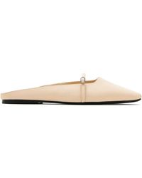 St. Agni - Pilé Buckle-Strap Mules - Lyst