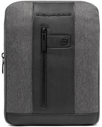 Piquadro - Panelled Crossbody Bag - Lyst