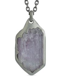 Parts Of 4 - Halos Halskette Aus Sterlingsilber Mit Kunzit - Lyst