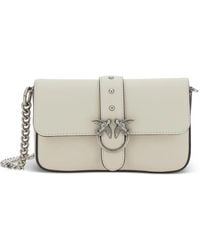Pinko - Love One Slouchy Crossbody Bag - Lyst