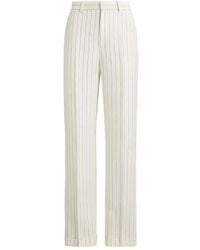 Polo Ralph Lauren - Striped Straight Trousers - Lyst