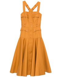 Zimmermann - Robe Mi-Longue À Poches Multiples - Lyst