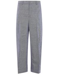 Ralph Lauren - "Larabeth" Cropped Flat Dront - Lyst