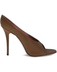 AMINA MUADDI - Sandales Anok 105 Mm À Bout Ouvert - Lyst