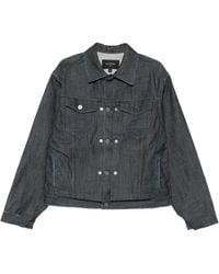 G-Star - Button Denim Jacket - Lyst