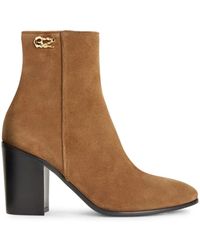 Giuseppe Zanotti - 80Mm Enriette Ankle Boots - Lyst