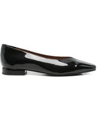 Gioseppo - Patent-Finish Pointed-Toe Ballet Flats - Lyst