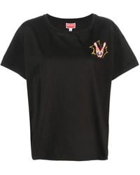 KENZO - Graphic-Print Short-Sleeve T-Shirt - Lyst