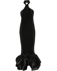 L'idée - Soho Maxi-Jurk Met Ruches - Lyst